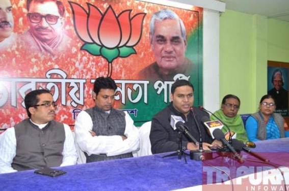 BJP declares the name of the candidate for Amarpur bi-poll